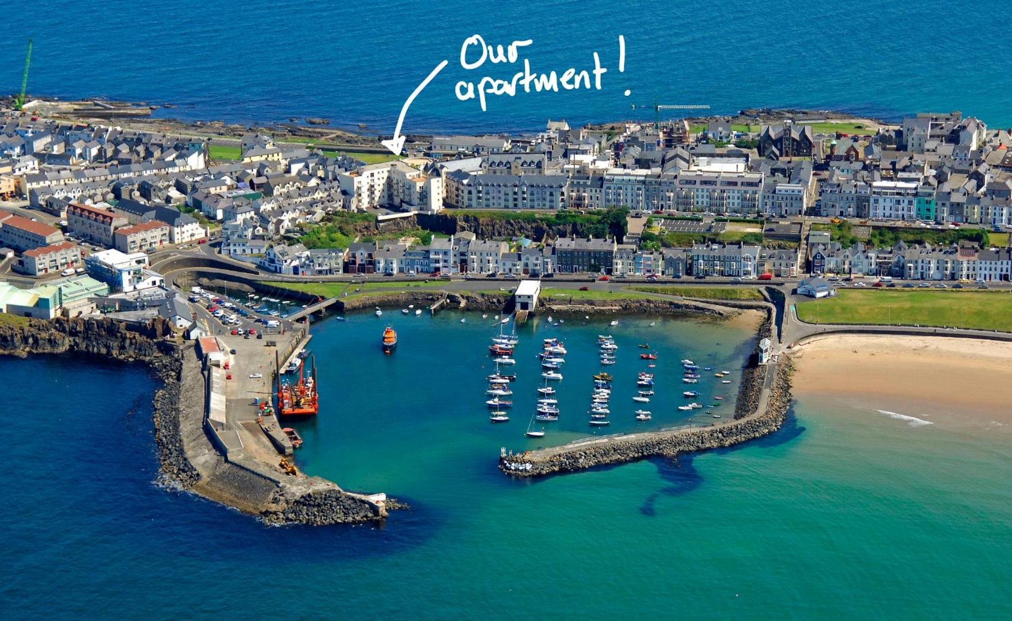 Apt3, No 2 Antrim Gardens, Portrush With Seaview Esterno foto